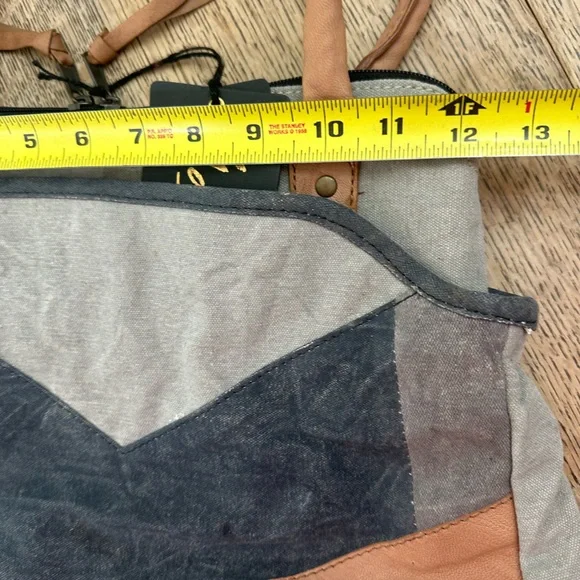 Mona-B NWT Denim Shoulder Bag Purse - Picture 12 of 16